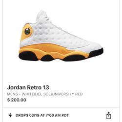 Jordans 13 Del Sol