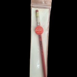 Vintage Coca-Cola, celluloid pencil clip