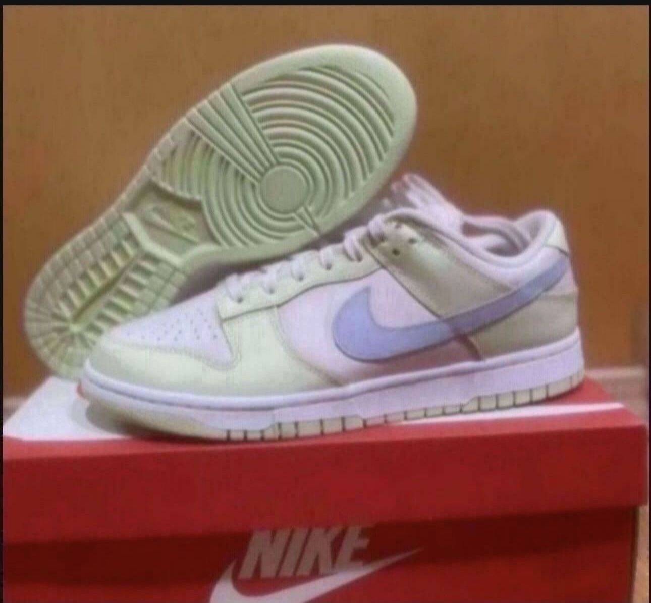 Nike Dunk Low Lime Ice Soft Pink Purple Size 10 Womens / 8.5 Mens Brand New