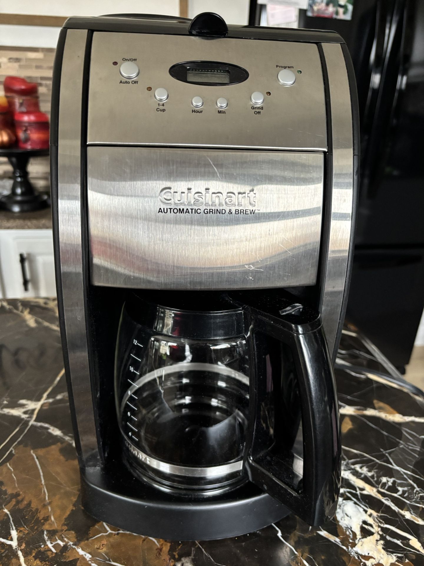 Cuisinart Grind & Brew 12-Cup Automatic Coffeemaker.