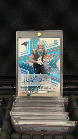 Tetairoa MCMillan rookie autograph