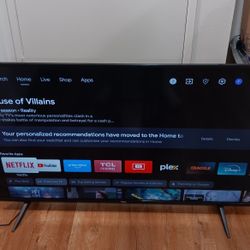 TCL 44inch ROKU TV Built -in WiFi For Streaming Serv. W/ Remote 