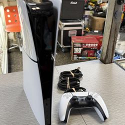 Sony Playstation 5 PS5 Slim Digital Version 1TB Console w/ Controller & Cables