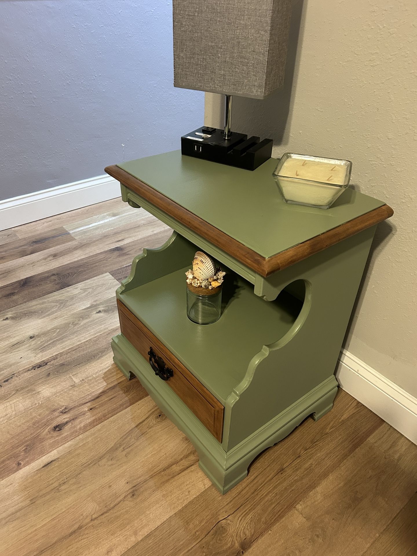 Two Beautiful Redone End Tables