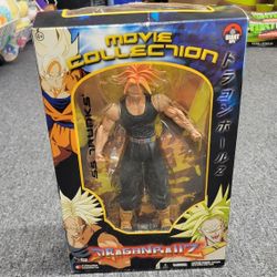 Jakks Pacific Movie Collection DragonBall Z Super Saiyan SS Trunks 9" Figure