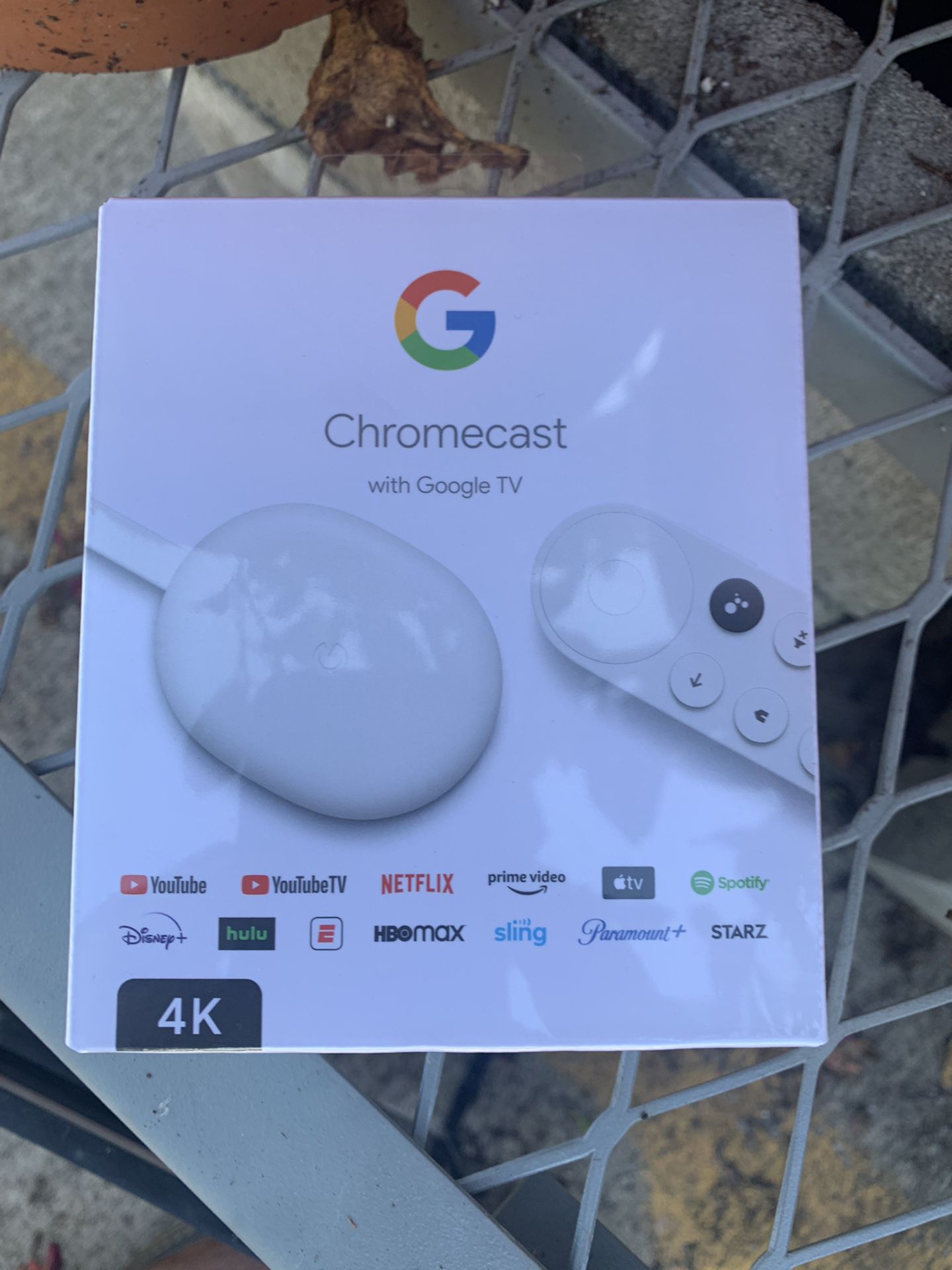 Chromecast 4k w/remote