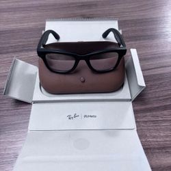 Ray-Ban Meta - Wayfarer (Gen 2) glasses with Meta AI, Audio, Photo, Video Compatibility - Clear lenses - Matte Black 