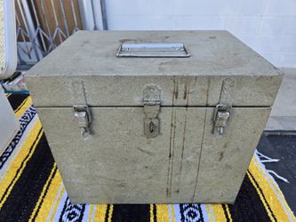 Green Utility Box Antique
