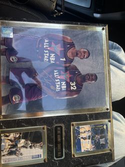 Shaqulle O’Nell And Anfernee Hardway Autograph