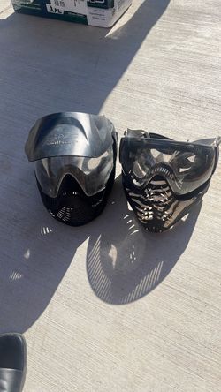 Paintball helmets