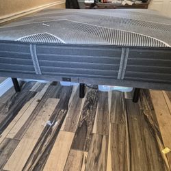 Used King Size Matress And Adjustable Bed Frame In Good Shape