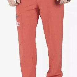 Gator Waders Performance Fishing Pants Red to Coral Mens Sz L NWT