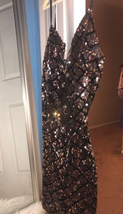 Sequin mini cocktail dress size XS