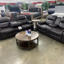 Reclining Sofa An Love Combo On Sale Now!