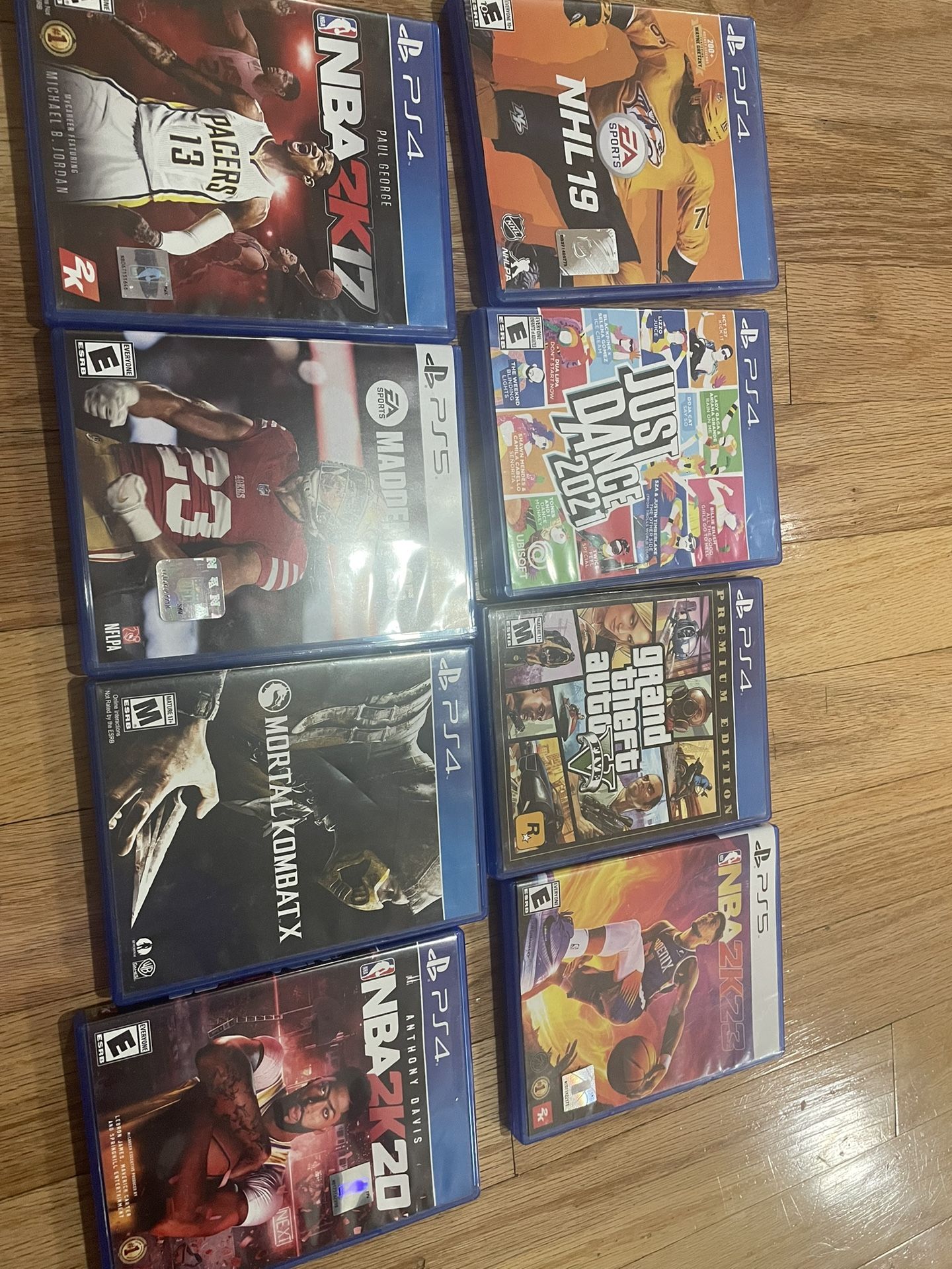 Multiple PS4/5 Games
