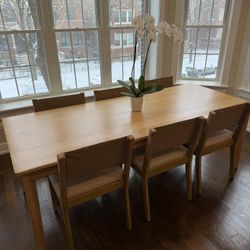 Walter E. Smithe Table & Nathan James Chairs