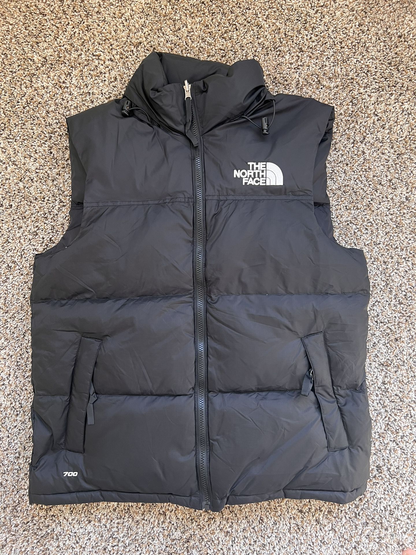(Unisex)The North Face 700 Series Nuptse Puffer Vest - Size S