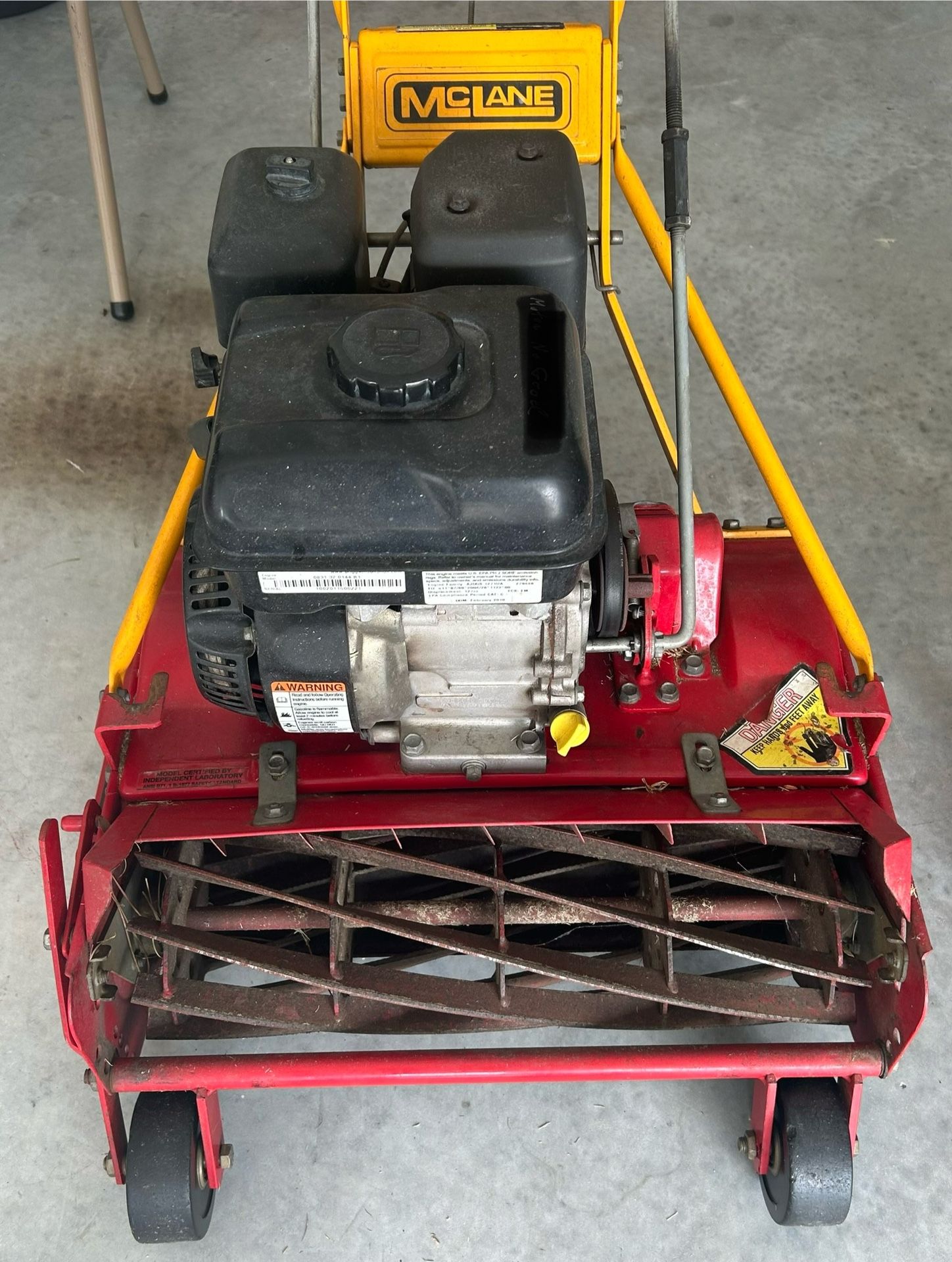 McLane 20” 10 Blade Reel Mower