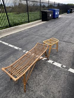 Boho Stool And Bench