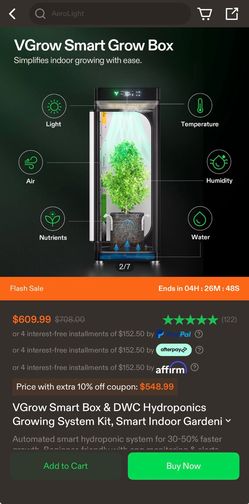 Grow box like new for indoor, auto grow easy setup ready to go