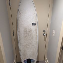 Surfboard - 6'8" NSP Fish