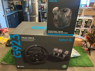 G923 Racing Wheel + Driving Force Shifter