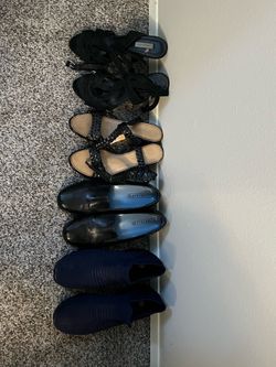 Assorted women’s shoes