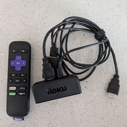 ROKU with Remote and HDMI Cord