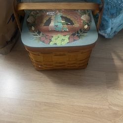 Vintage woven basket