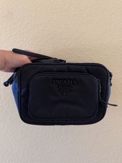 Prada Milano Black Nylon Crossbody Bag