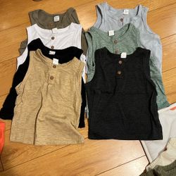 Toddler Sleeveless Shirts 18-24mo