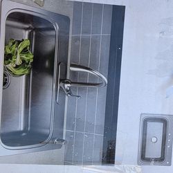 Single Sink stainless steel