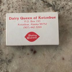 Vintage Dairy Queen Matchbook