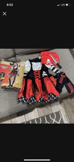 Pirate Little Girls Costume