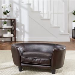 Dog sofa  Enchanted Home Pet  Brown  for a small dog  $100 brand new  