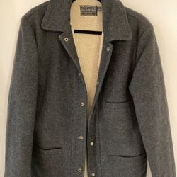 J. Crew Men’s 100% Wool Coat Size Small