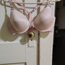 Maidenform Pink Blush Lace Back Bra 36D