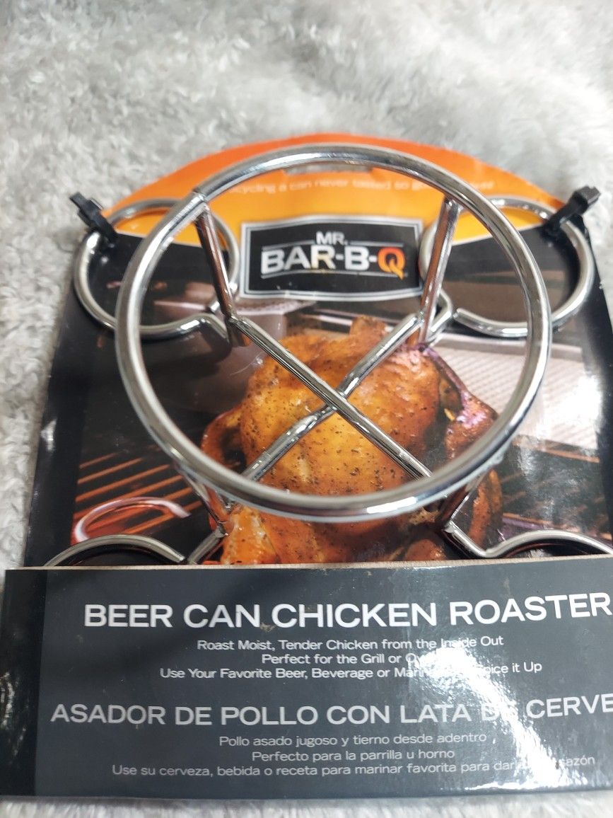 Mr. Bar-B-Q Beer Can Chicken Roaster