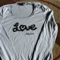 Love Moschino Cardigan Blue Small 