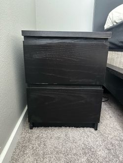 Dresser/Night Stand with 2 Drawers