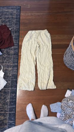 Light Yellow Pants 