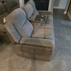 Couch Set Gray