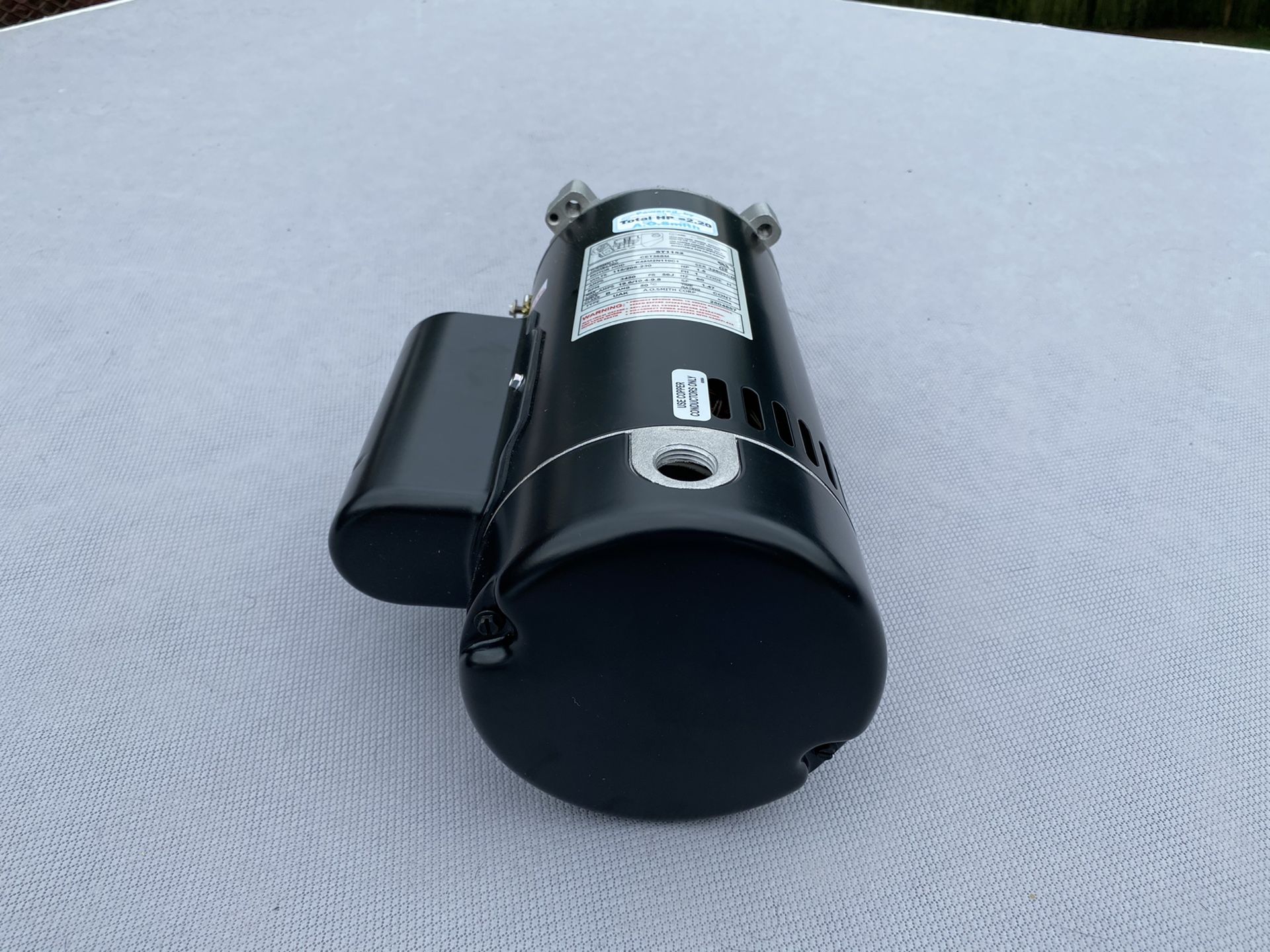 Pool pump motor. A O. Smith. 1.5hp. Brand new
