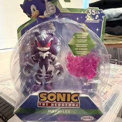 Mephiles Sonic The Hedgehog 35th Anniversary 4” Action Figure Jakks 2026