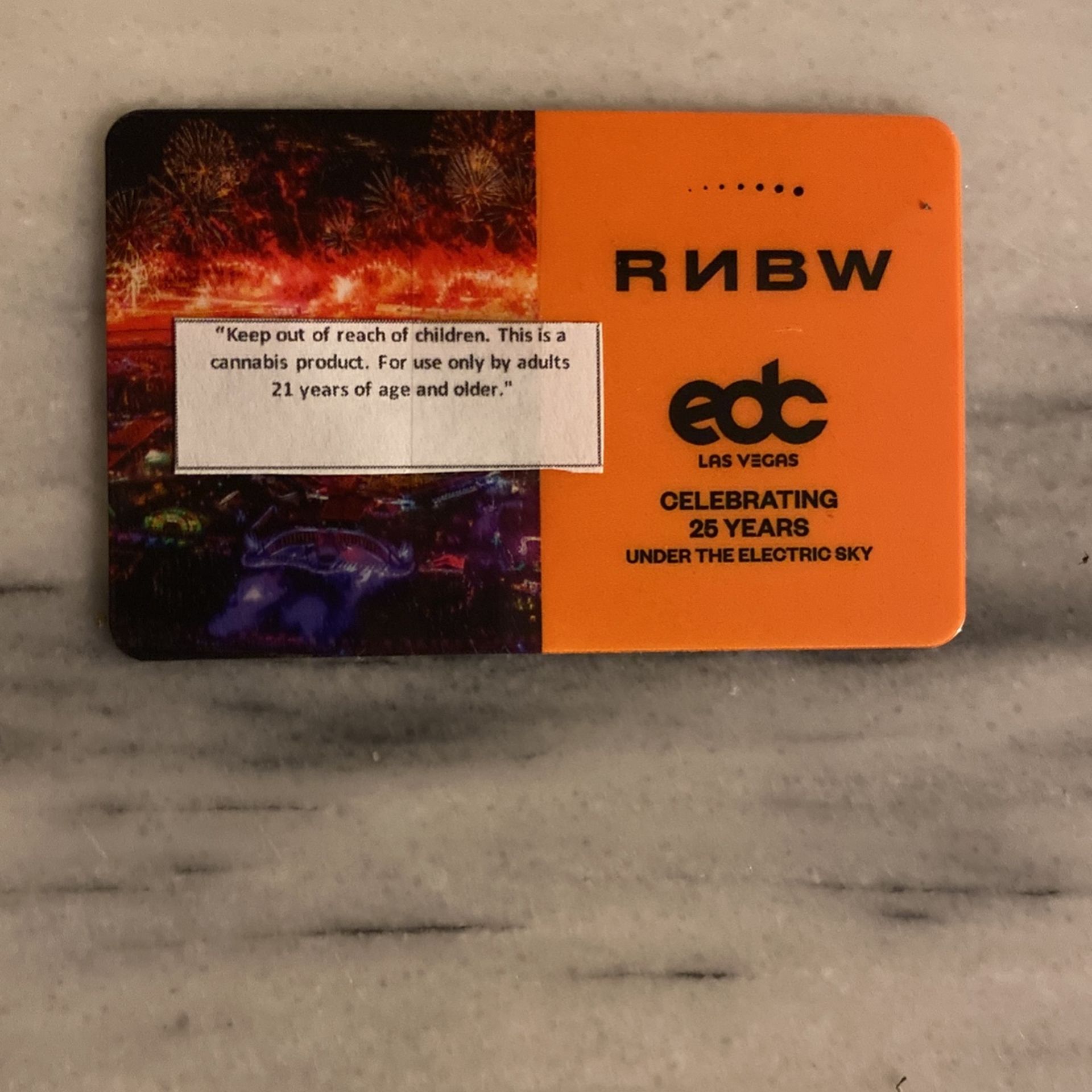 Ticket For EDC Las Vegas