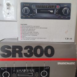 Blackhawk CR-18 is a budget-tier vintage in-dash car stereo, primarily from the 1980s.