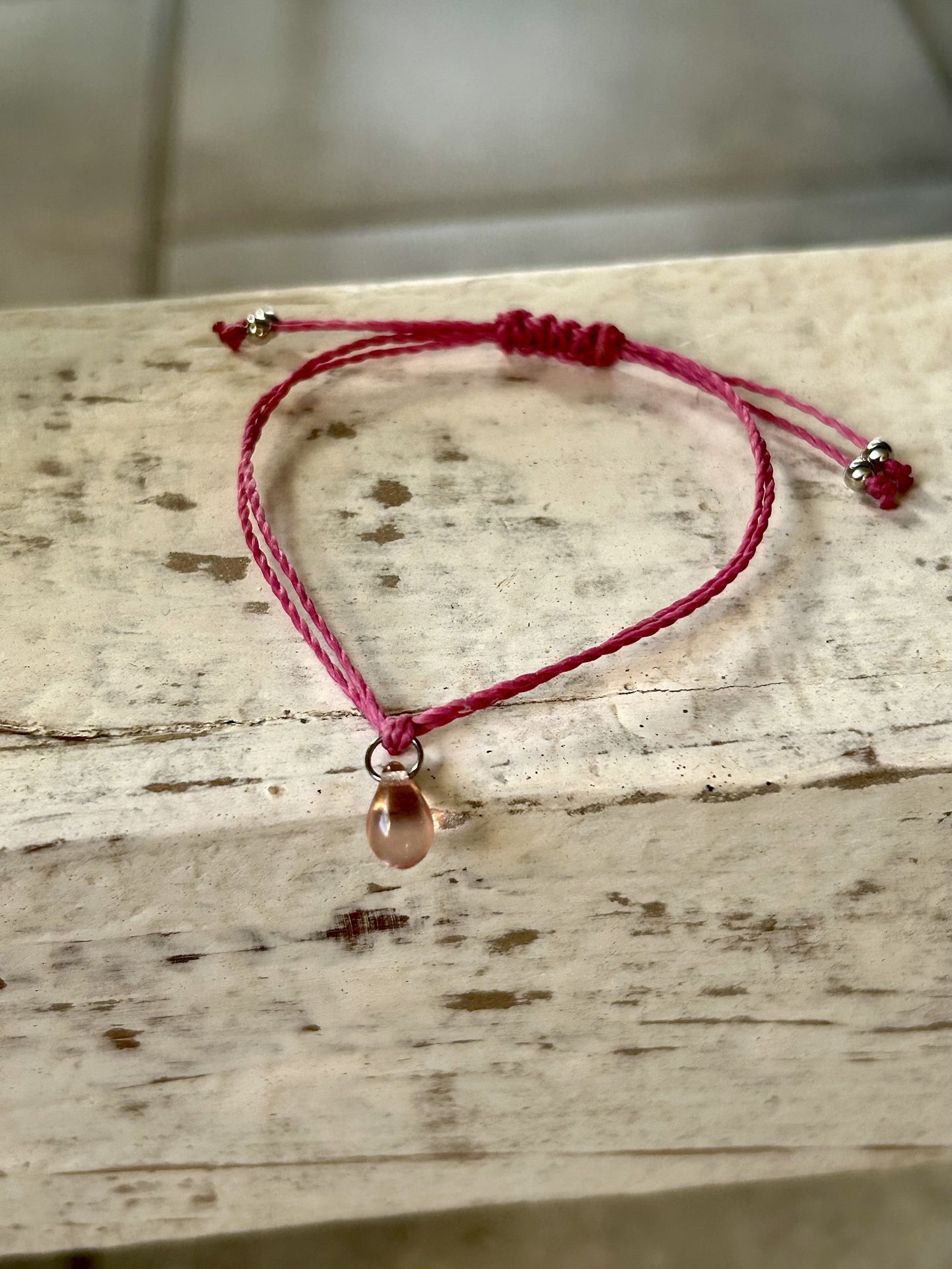 Handmade Adjustable Cord Bracelet