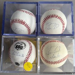 Signed Baseballs