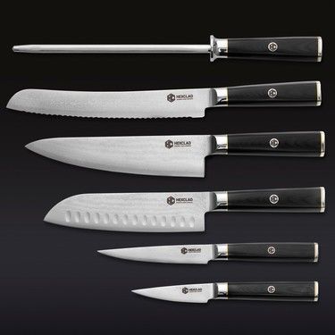 Hexclad Knifes 7 Pc Set