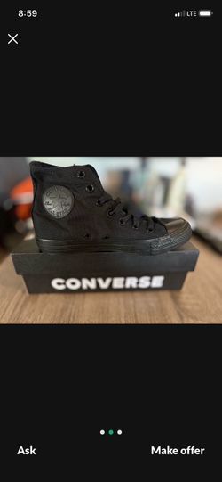 Converse shoes black